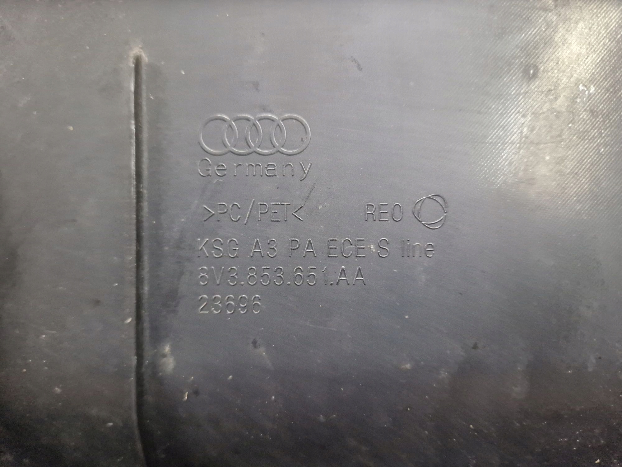 GRIGLIA AUDI A3 S-LINE LIFT 2016R-> nero