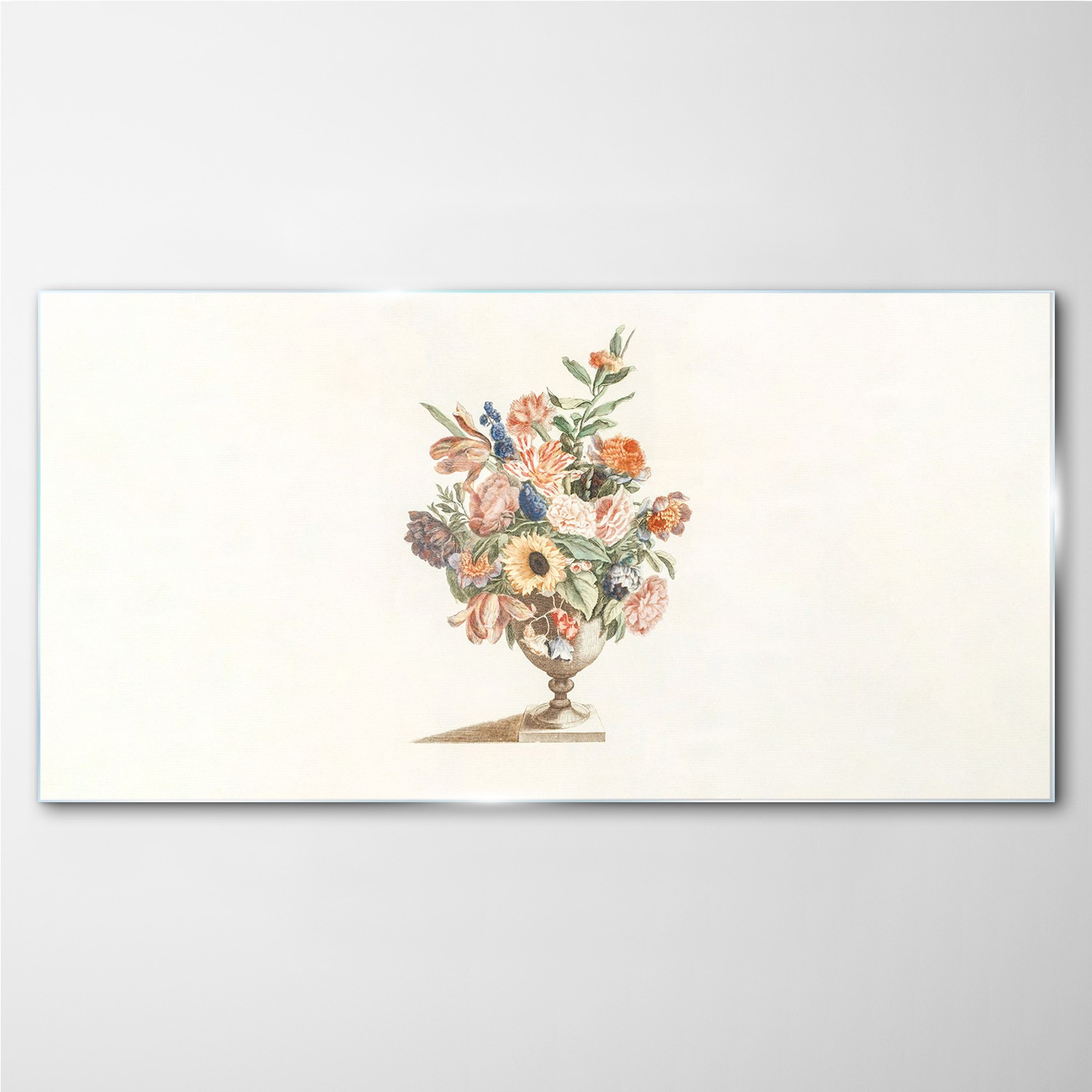 

Foto obraz szklany na ścianę Kwiaty rośliny 100x50