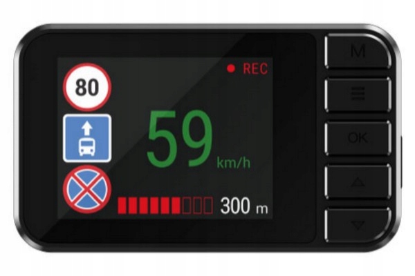 Wideorejestrator Navitel R385 2K GPS rejestrator jazdy + karta 64GB Model R385 GPS