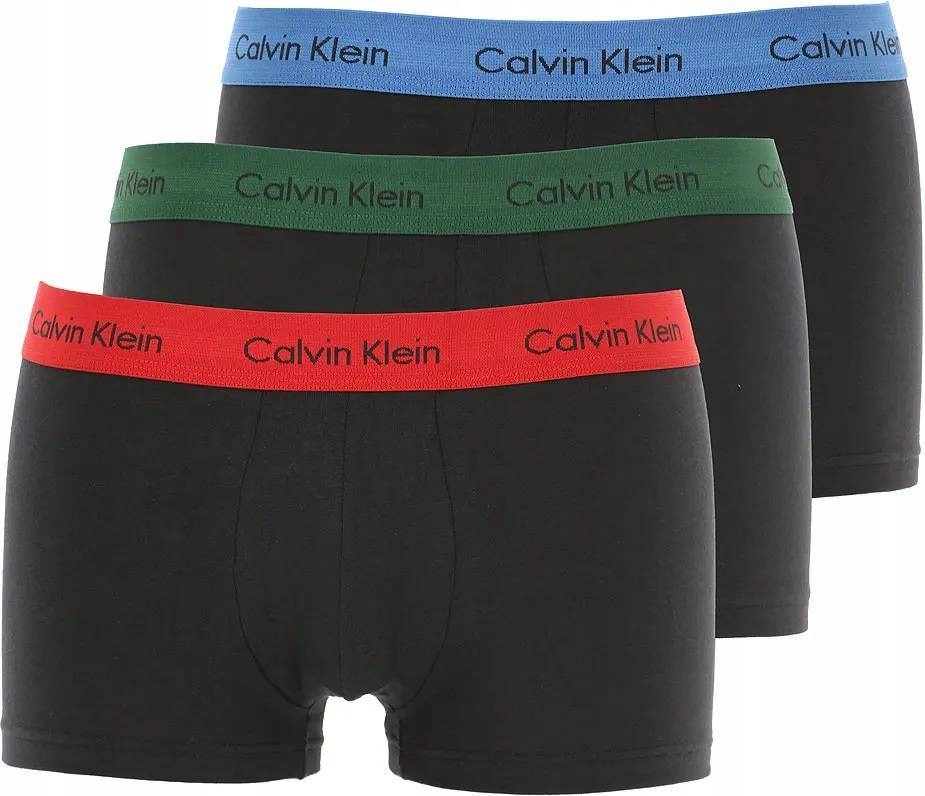 

Bokserki Calvin Klein 3PAK męskie bawełniane r. M