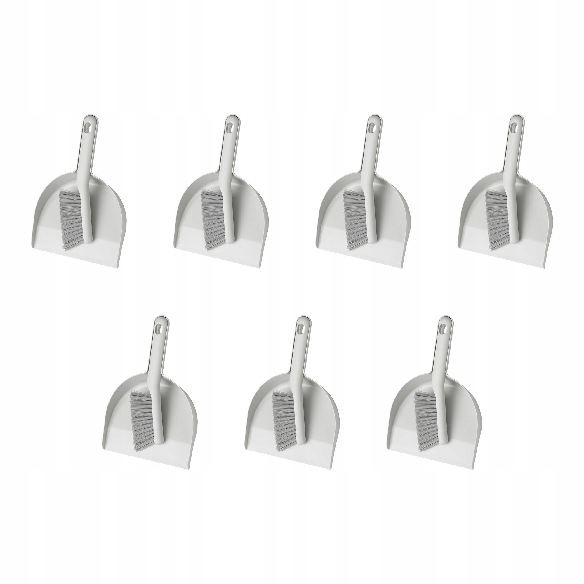 7 ks Smetáček a lopatka Pepprig šedý jsou ideální pro úklid