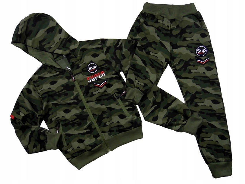 

Moro dres Militarny 681B bluza spodnie 12Y red