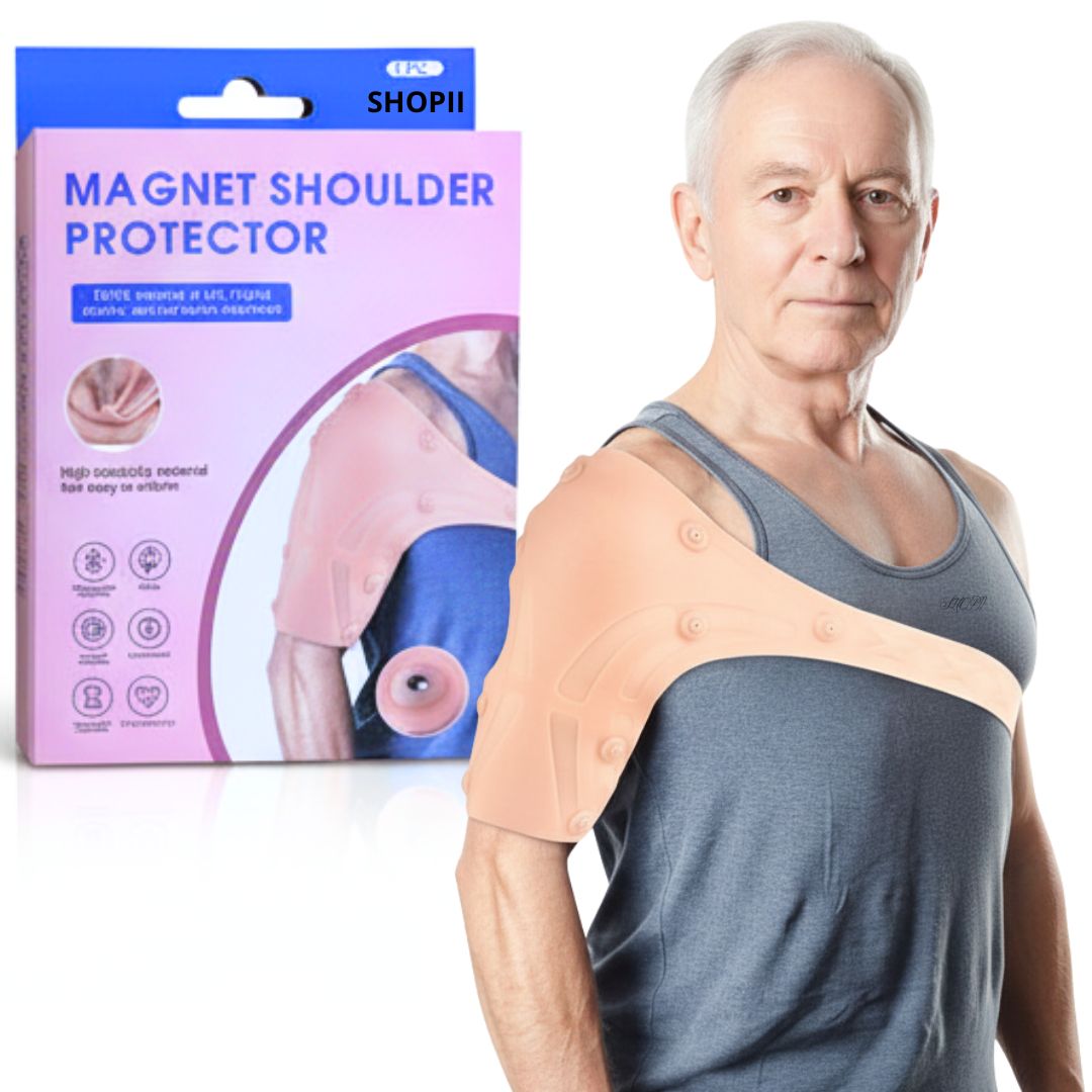 MAGNETYCZNY STABILIZATOR BARKU ORTEZA NA BARK OPASKA WSPARCIE - 10 MAGNESÓW