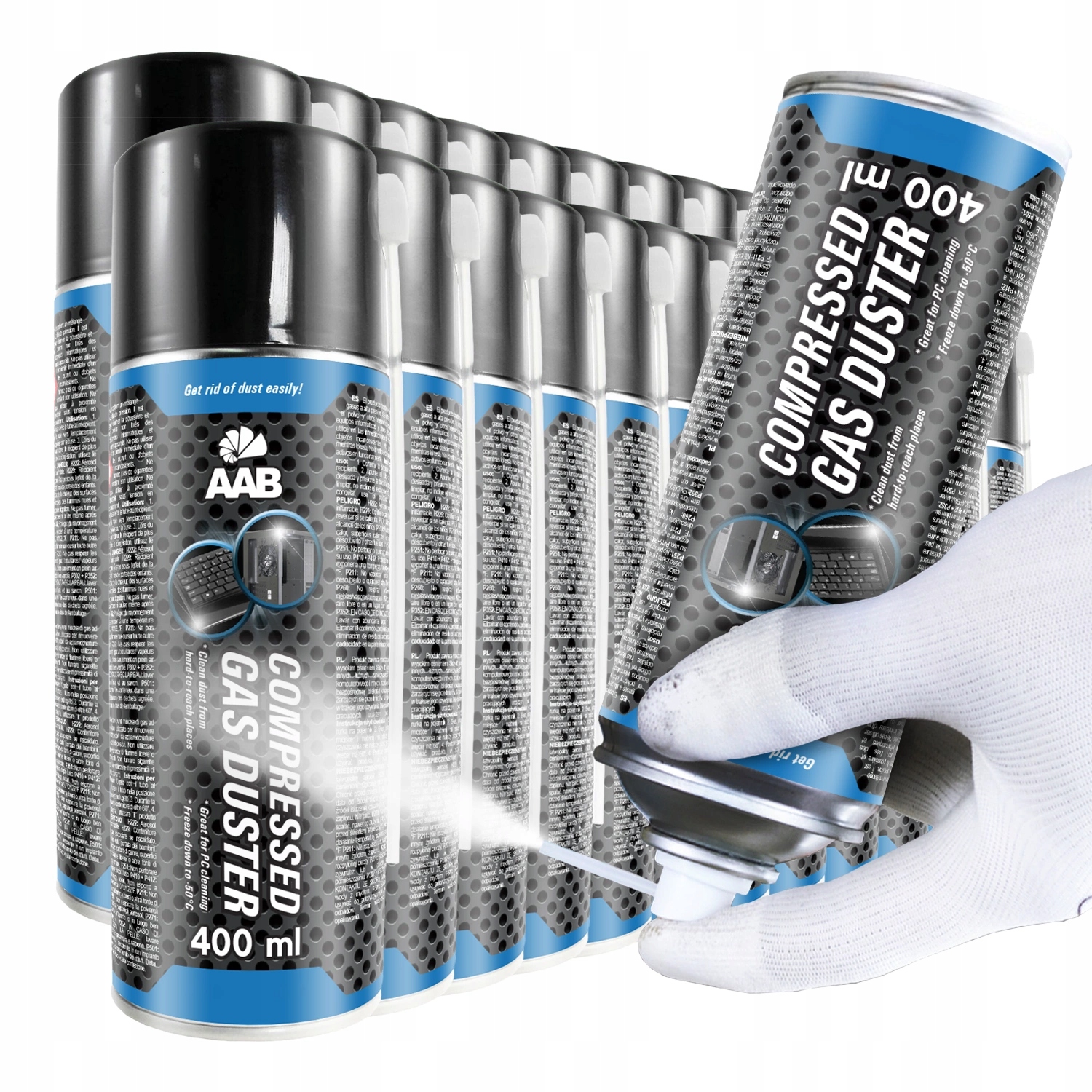 Aabcooling Mraznička V Spreji Do -50*C 24x 400 ml Veľká Sada Na Servis