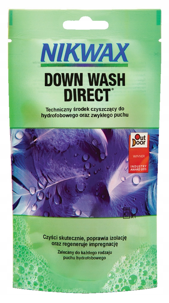

Środek piorący puch Nikwax Down Wash Direct 100ml