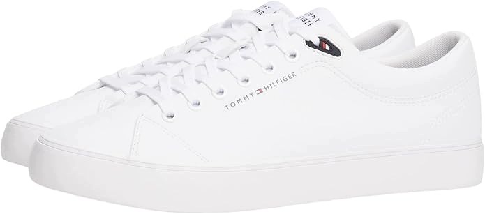Boty Tommy Hilfiger Th Hi Vulc Tenisky Klasika Kožené Bílé Pánské