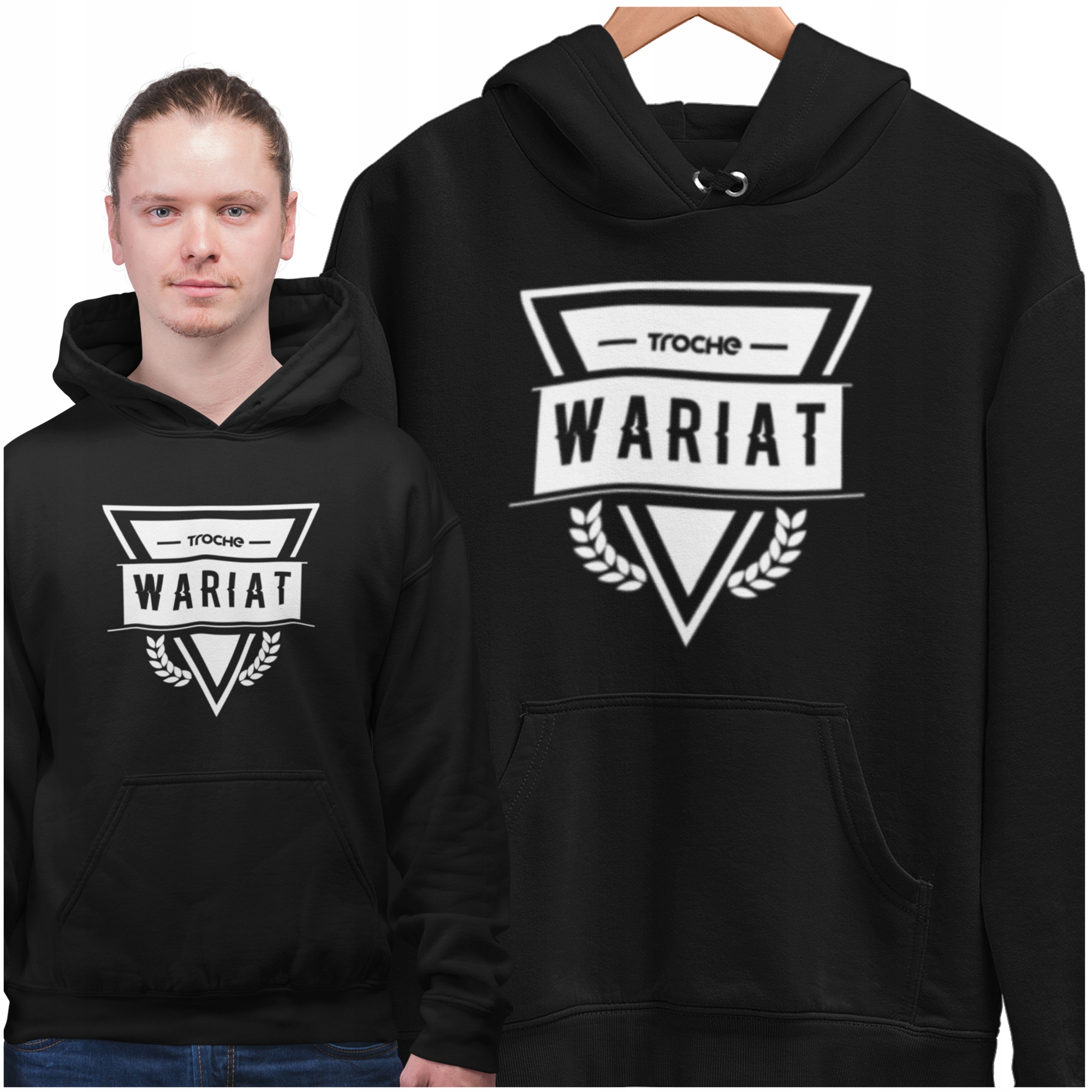 

Bluza Na Walentynki Ekstra Prezent Troche Wariat