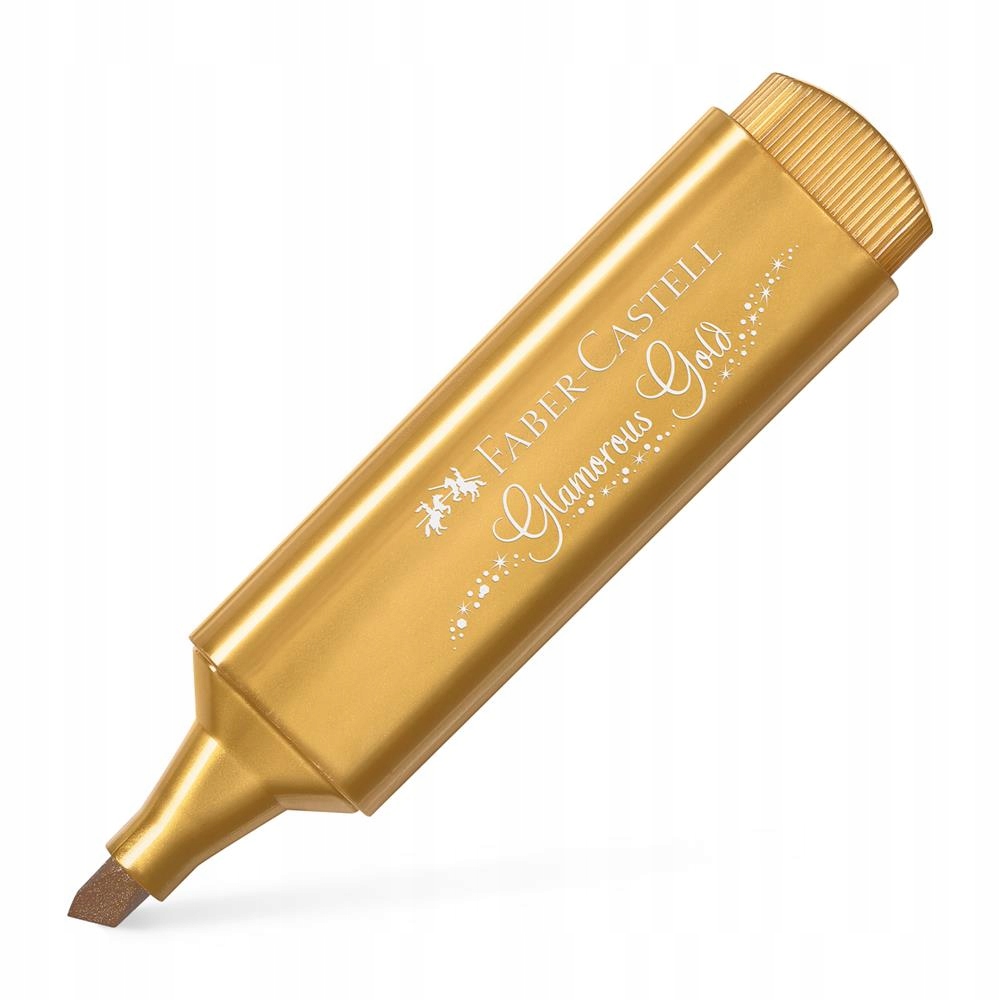 

Zakreślacz metaliczny mazak Złoty Faber-castell