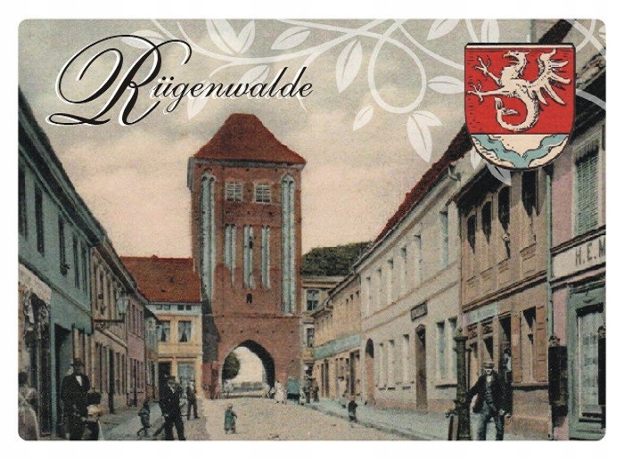 MAGNES TURYSTYCZNY SERIA RETRO RUGENWALDE DARŁOWO