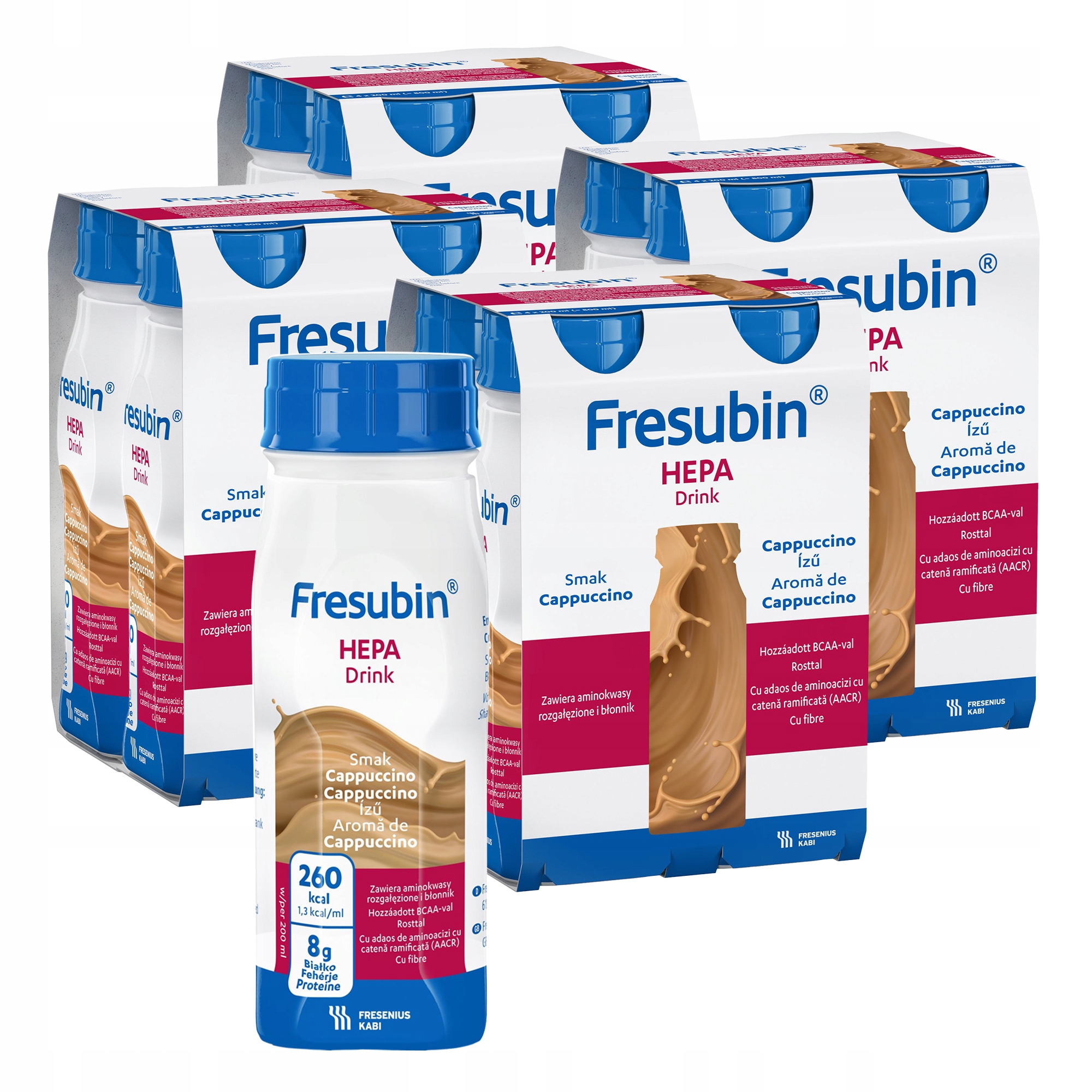 Fresubin Hepa Drink O smaku cappuccino 4x200 ml
