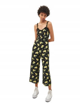 Bershka XXJ zqo KOMBINÉZA PRINT XS