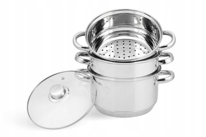 Garnek do gotowania na parze Parowar 18cm EB-8902