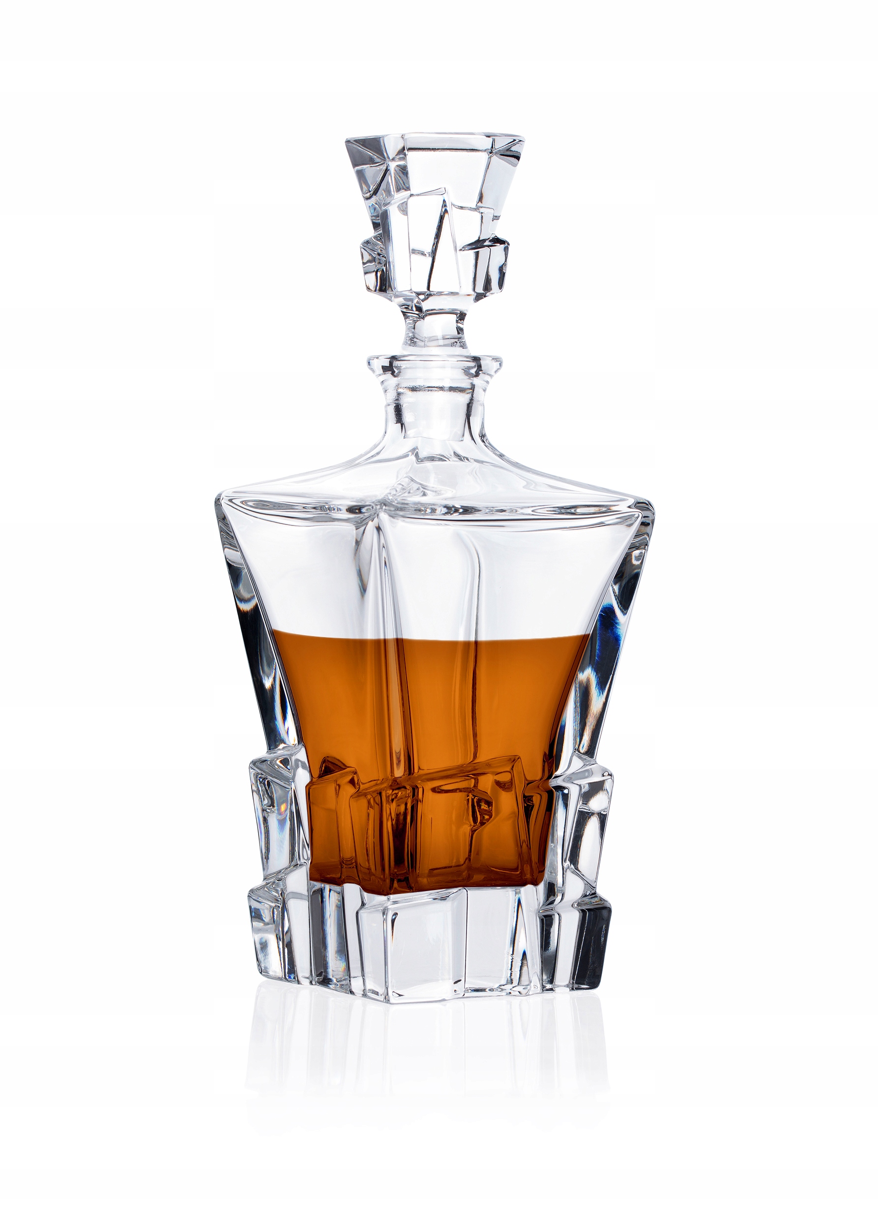 

Karafka kryształowa 900 ml Crack Bohemia