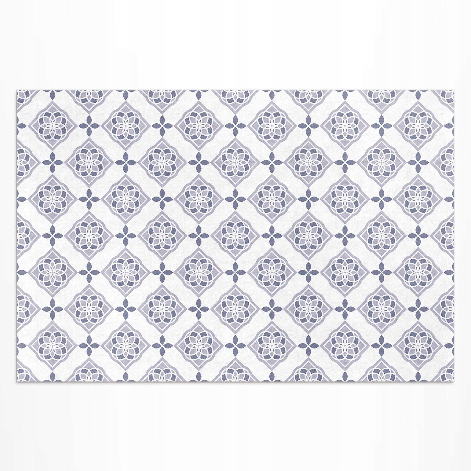 Ozdobný terasový vinylový koberec Ozdobné dlaždice elegantný vzor 120 x 180 cm