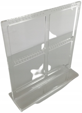 Stojan Na Náušnice Podstavec Z Plexiskla 5 Kusů