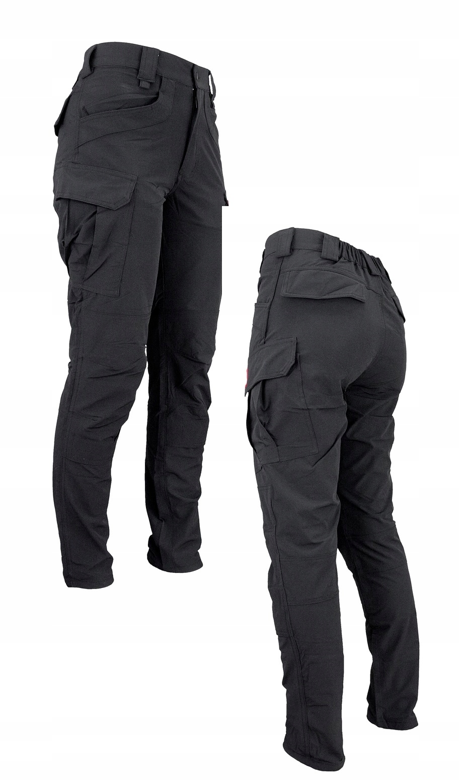 Spodnie męskie taktyczne wojskowe ochrona militarne czarne Urgent 58