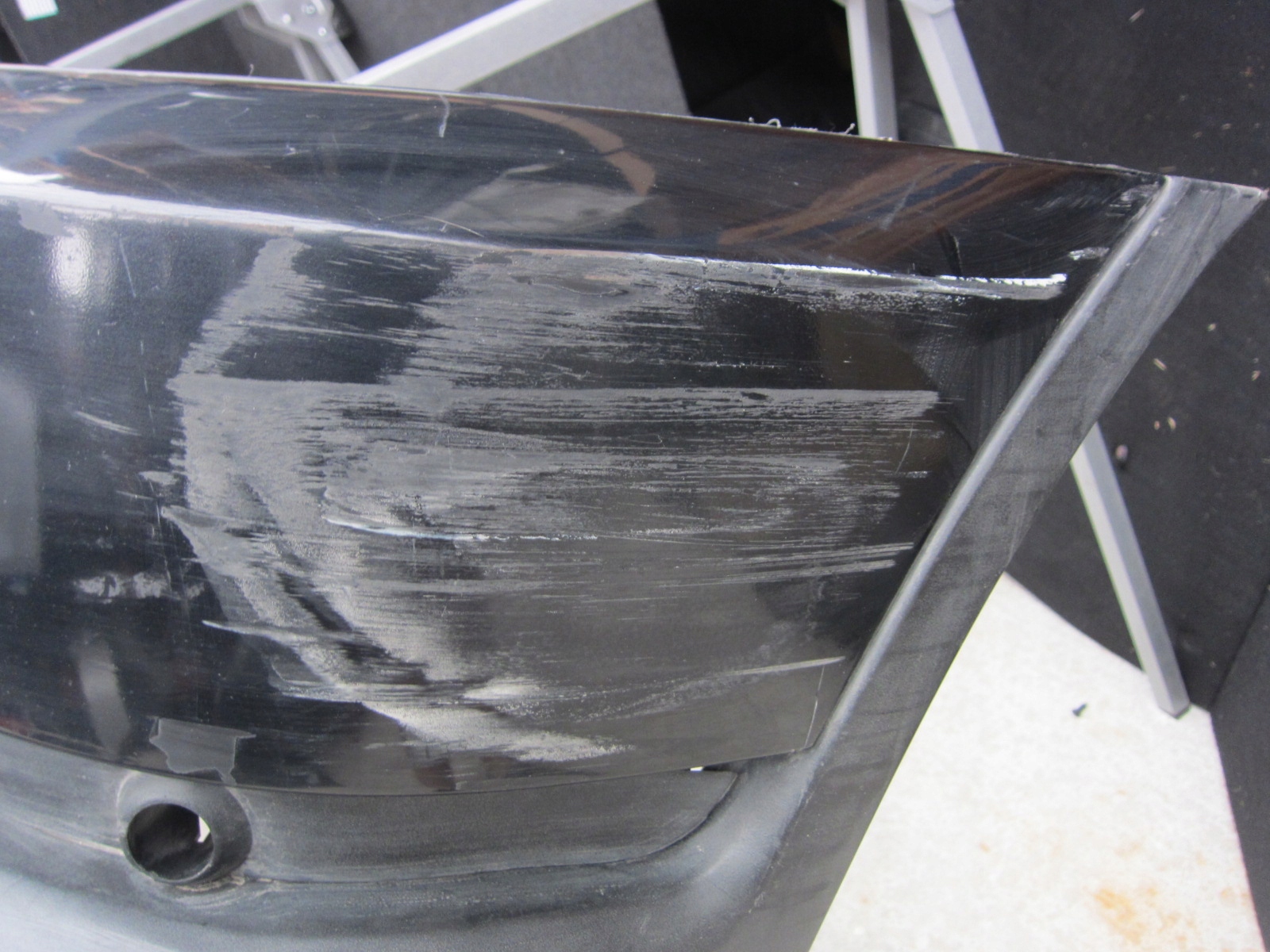 BMW X5 E53 front bumper front 475 black KPL