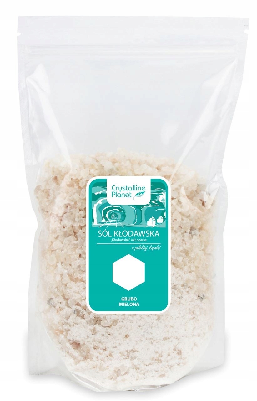 SÓL KŁODAWSKA GRUBO MIELONA 1kg CRYSTALLINE PLANET