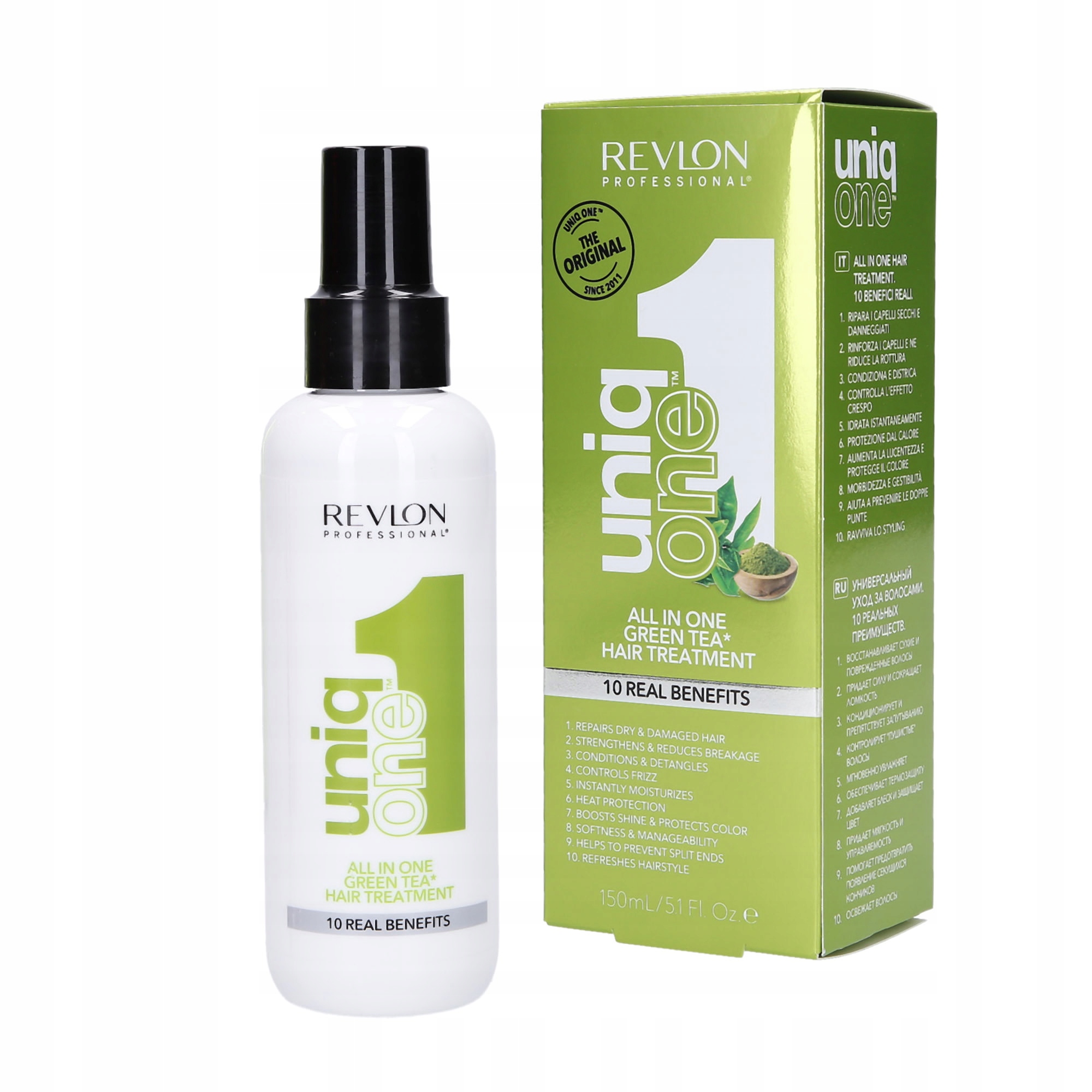 

Revlon Uniq One Green Tea Kuracja Do Włosów 150ML