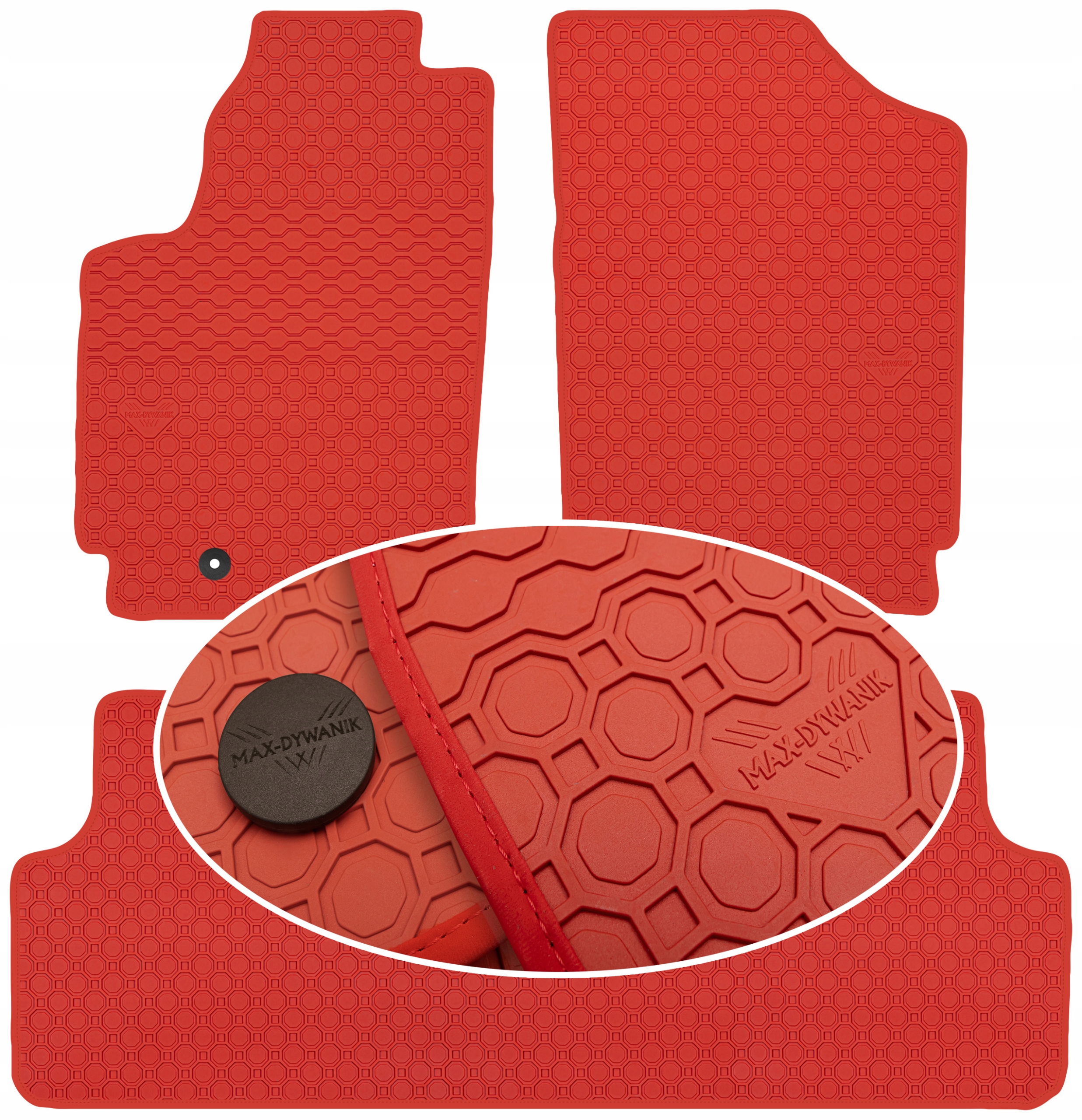 Peugeot Partner I 2005-2008 Koberce Červené