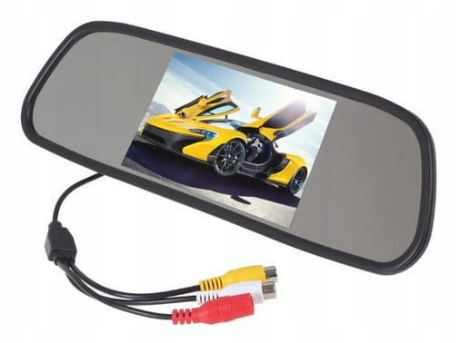 Lusterko wsteczne z monitorem 5'' AV1 i 2