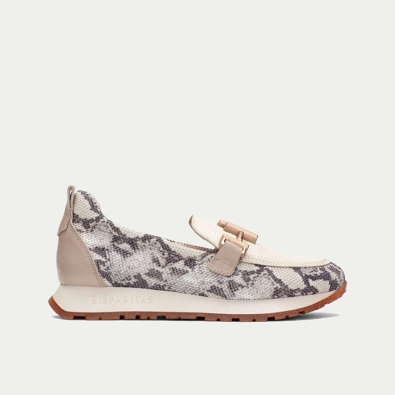 Španělské polobotky s přezkou Hispanitas PHV253919 Béžové 39