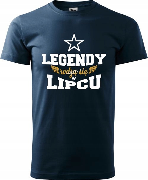 

Koszulka Prezent Urodziny Legendy rodzą się Lipcu