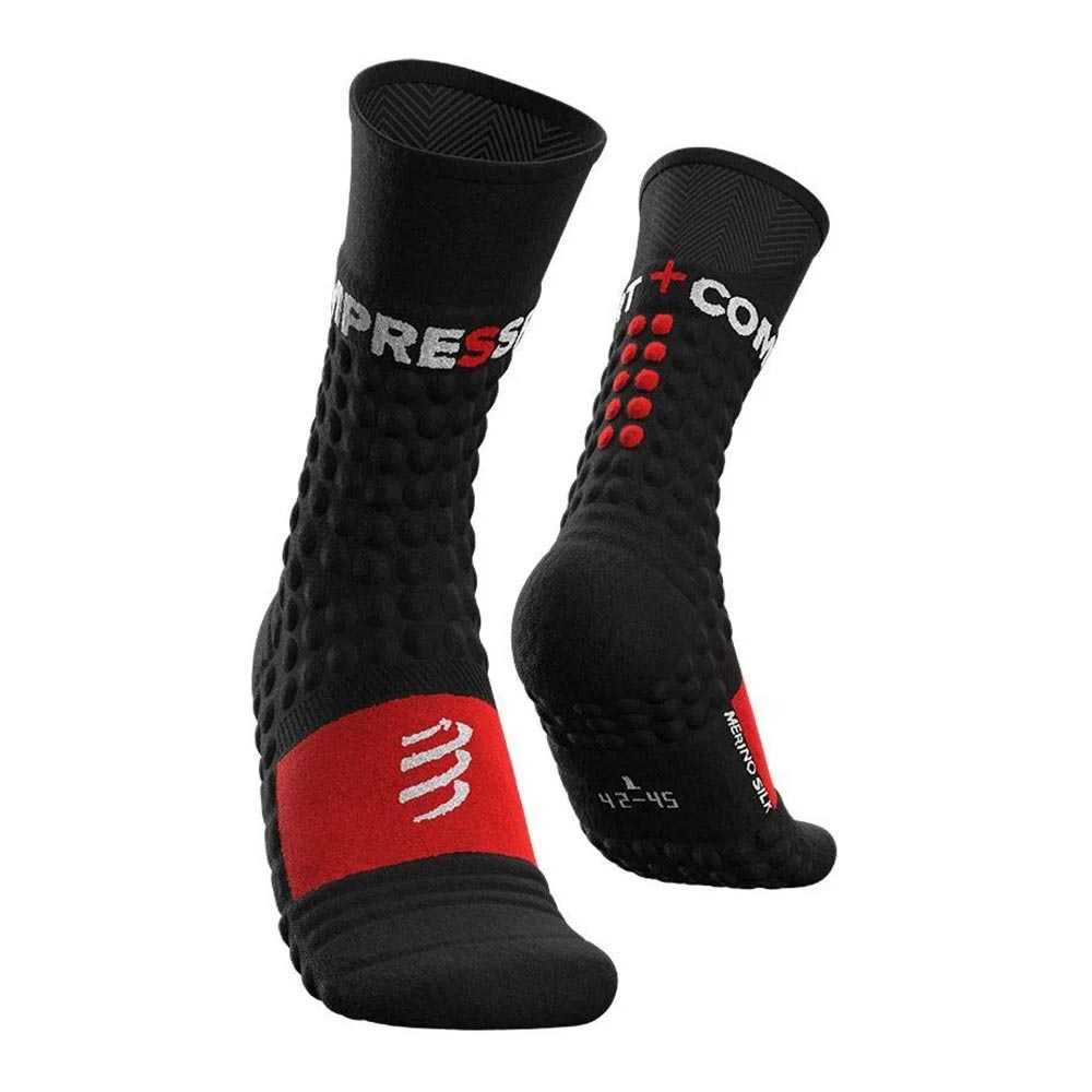 Běžecké Ponožky Compressport Winter Run SCRU2039012T 45-48