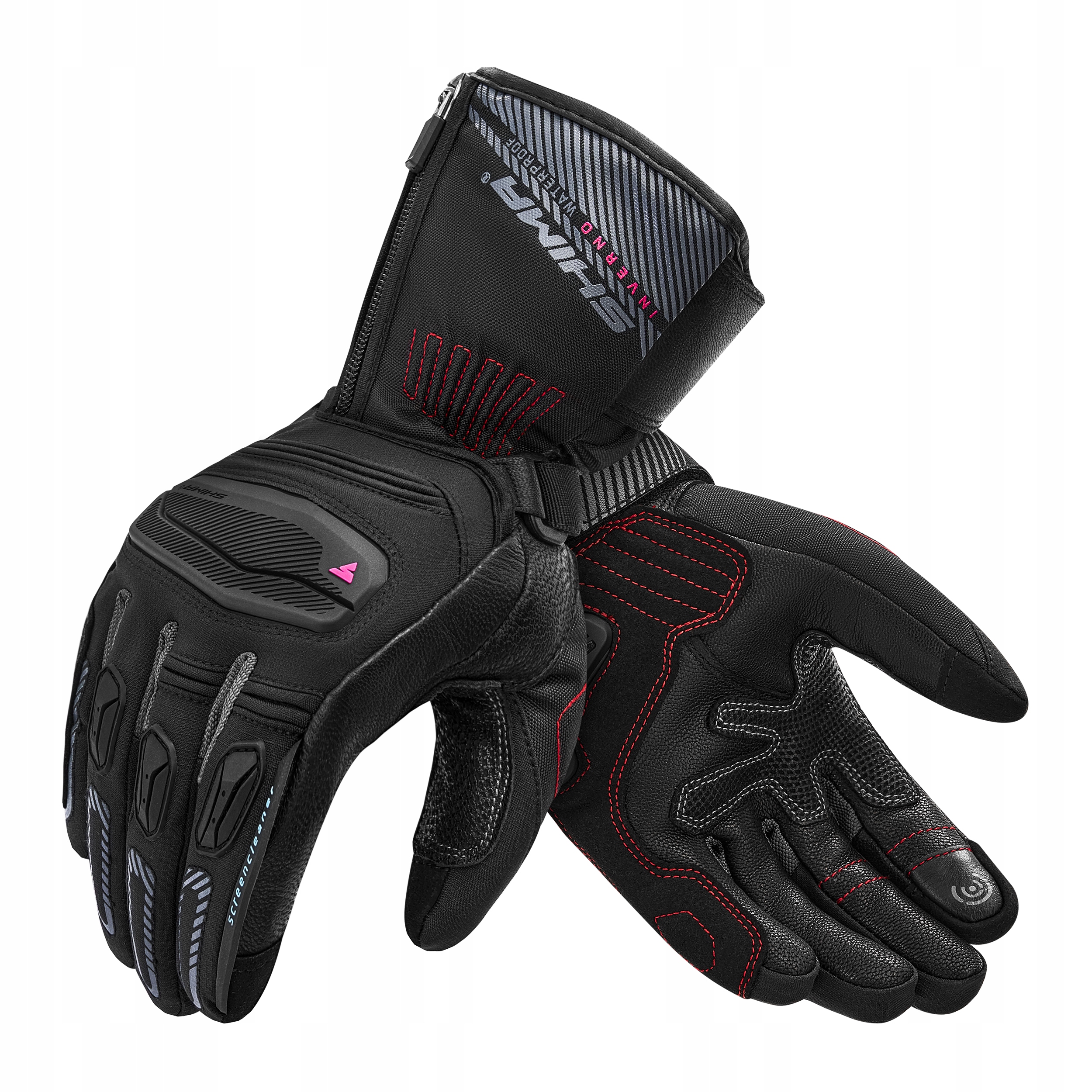 Rękawice motocyklowe Shima Inverno Lady wodoodporne ocieplane S