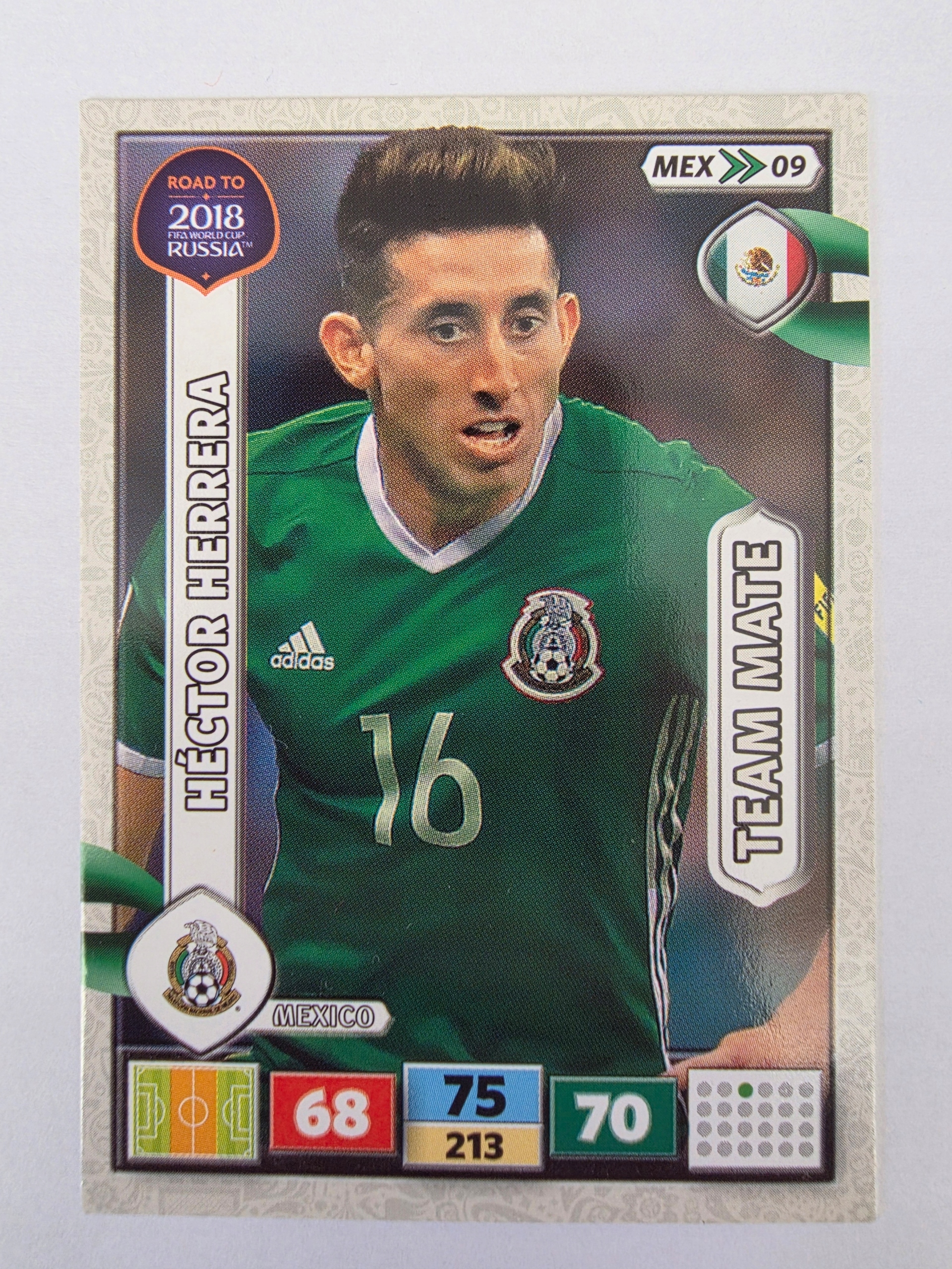 2018 Panini Road To World Cup Russia Hector Herrera Meksyk Mex 9