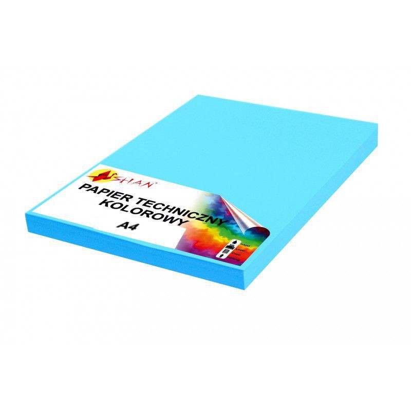 

Papier techniczny A4 180g błękitny 50 arkuszy