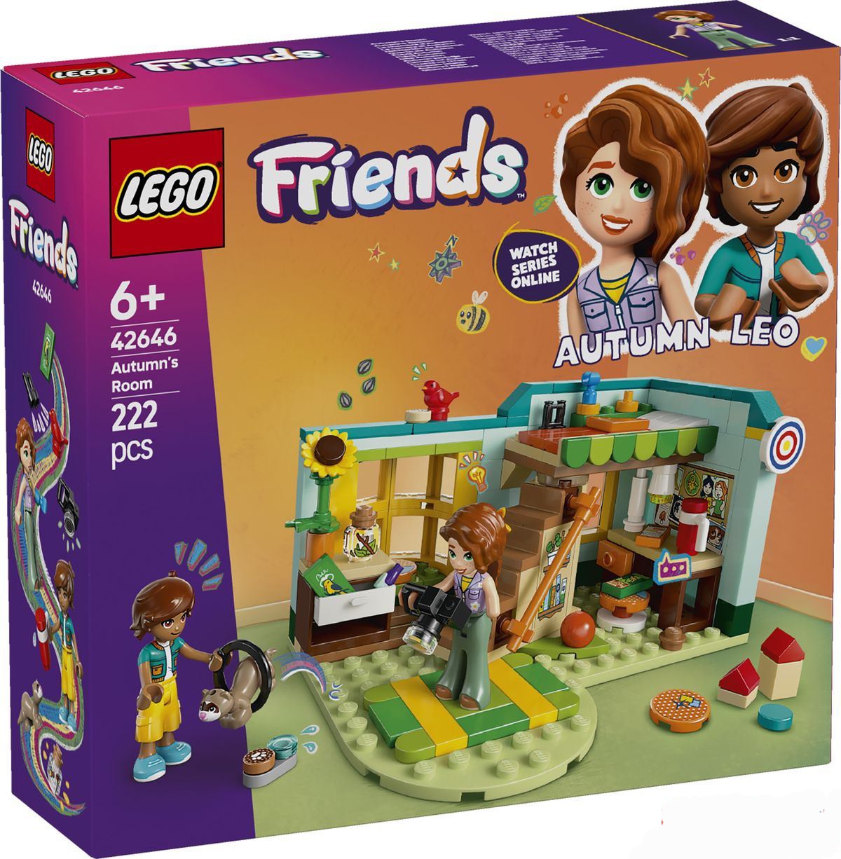 Lego Friends Pokoj Autumn, Sada Kostek 42646