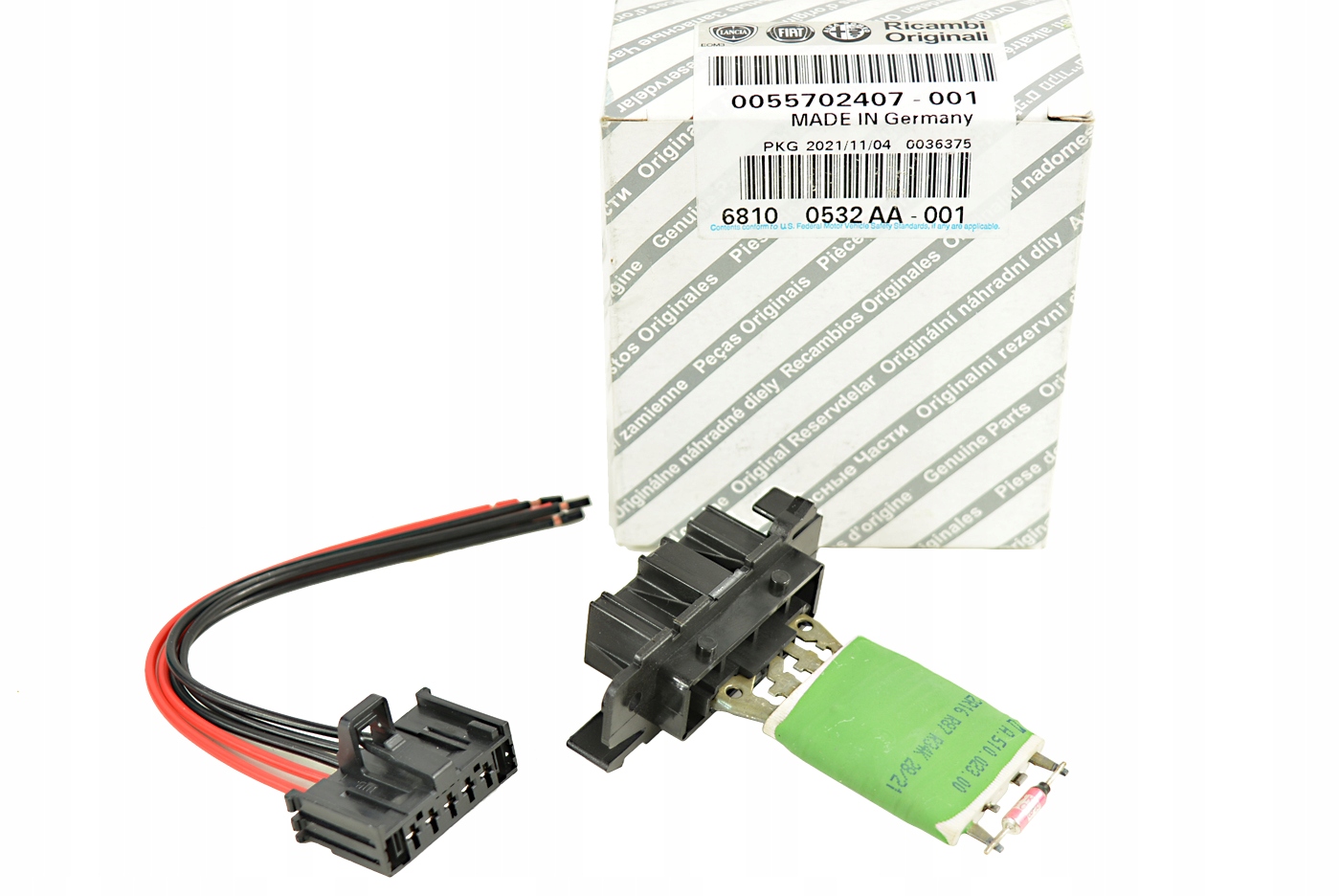 

Rezystor Wtyczka Dmuchawy Ducato III 2006- Oryg!