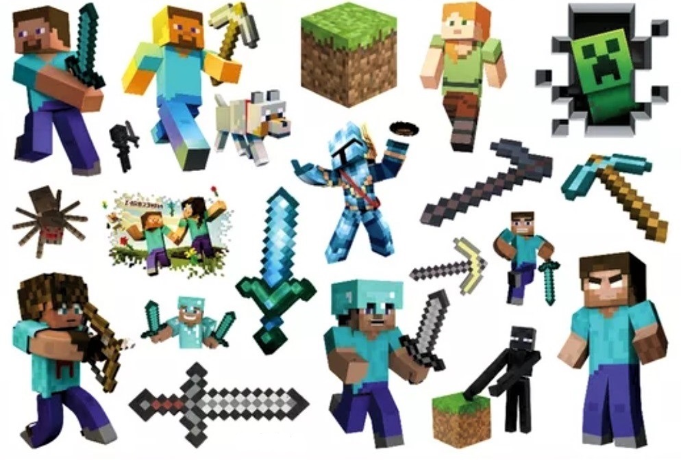 

Tatuaże Zmywalne Dla Dzieci Minecraft CG341