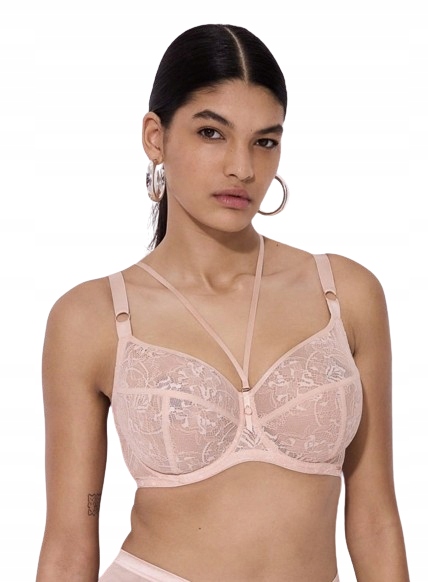 Alles biustonosz miękki idealny na duże biusty beżowy Chiara r. 85I 2day