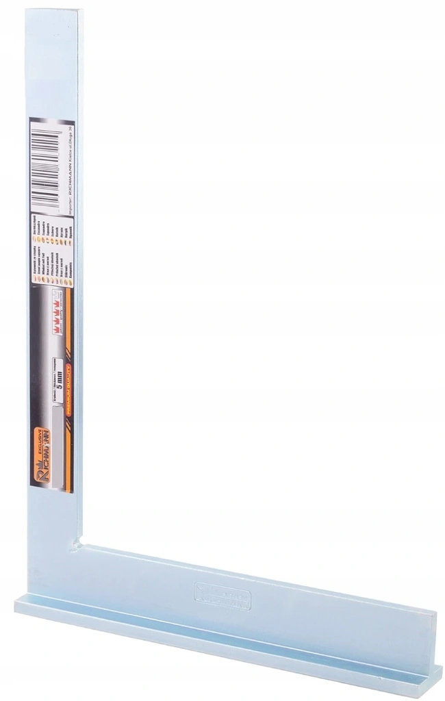 

Kątownik ślusarski ze stopką stalowy 150x100x20mm