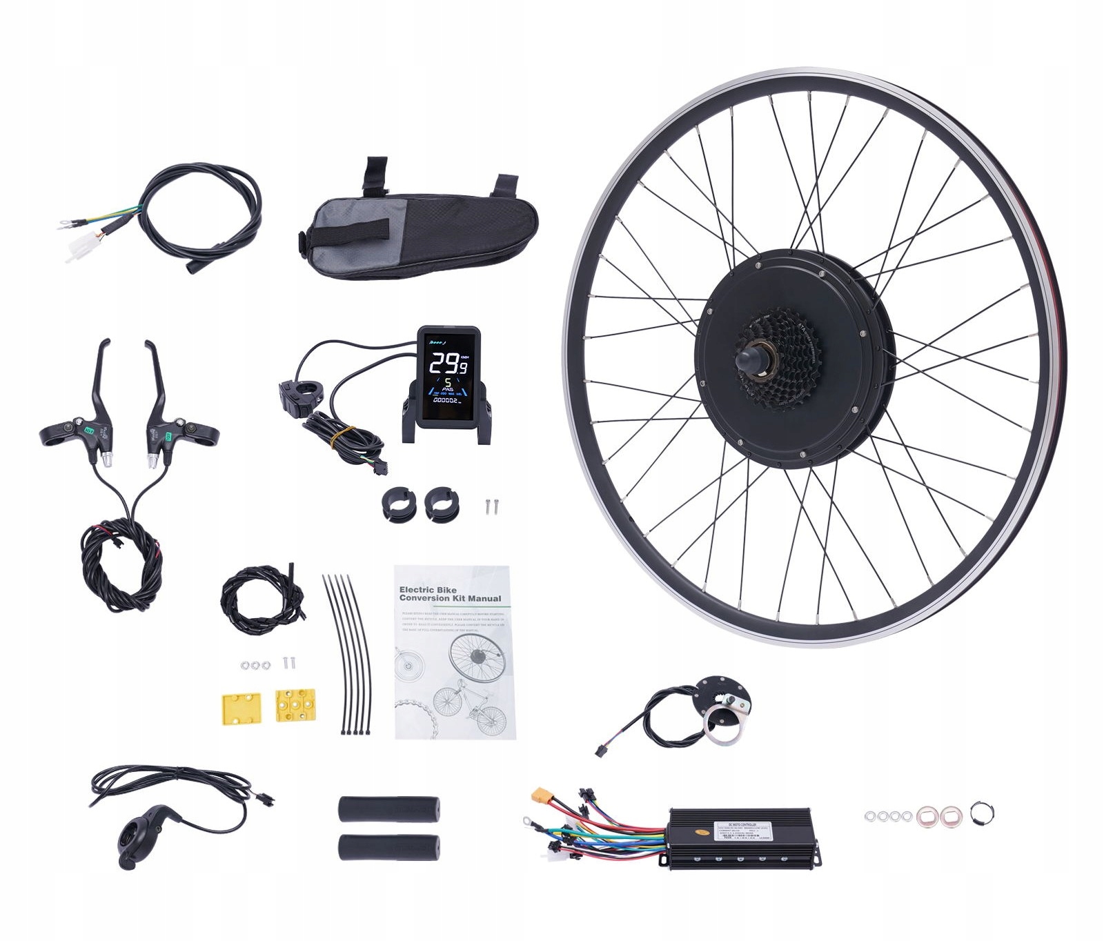 Zestaw do konwersji roweru 48V1000W - tylne koło Rodzaj zestaw do konwersji