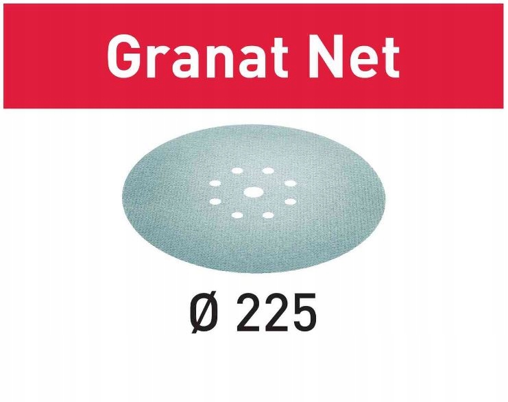 Brúsna Sieťka Na Sadru Brúsky Žirafy Kotúč 225 MM P240 25KS