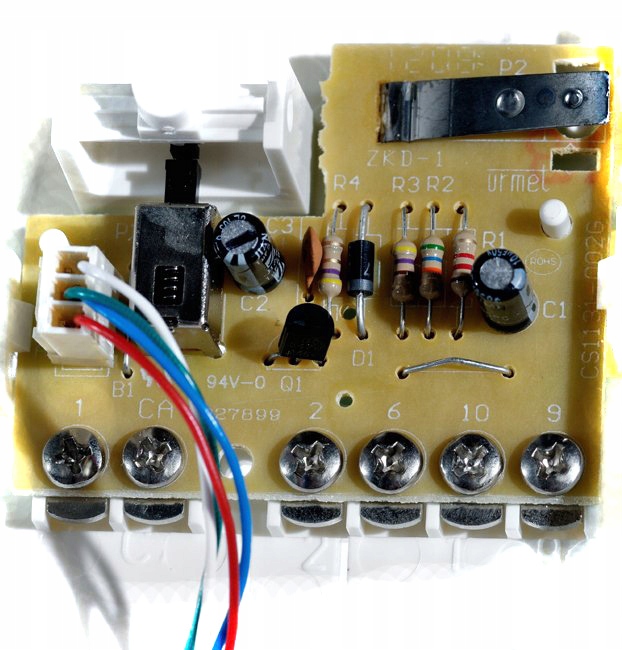 ZESTAW DOMOFONOWY JEDNORODZINNY SET-1 MIWI URMET Typ domofonu Przewodowy