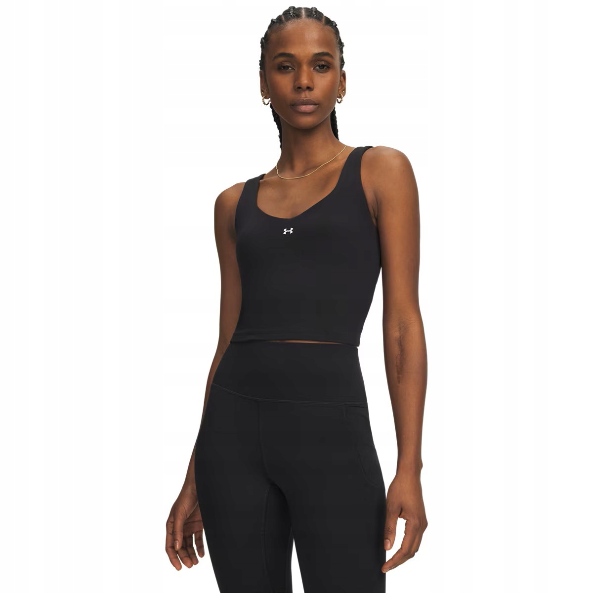 Koszulka treningowa bez rękawów Under Armour Xs czarny