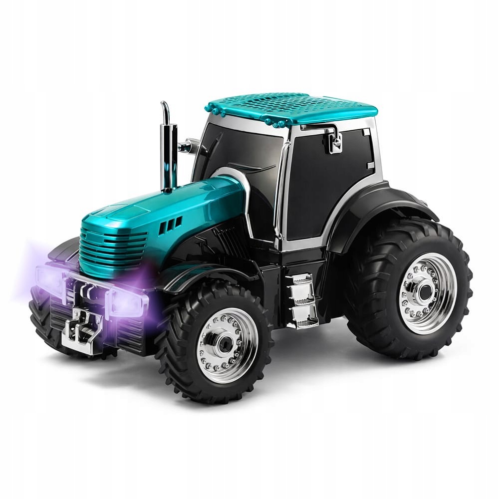 Traktor Ltc modrý s vestavěným reproduktorem a Led podsvícením
