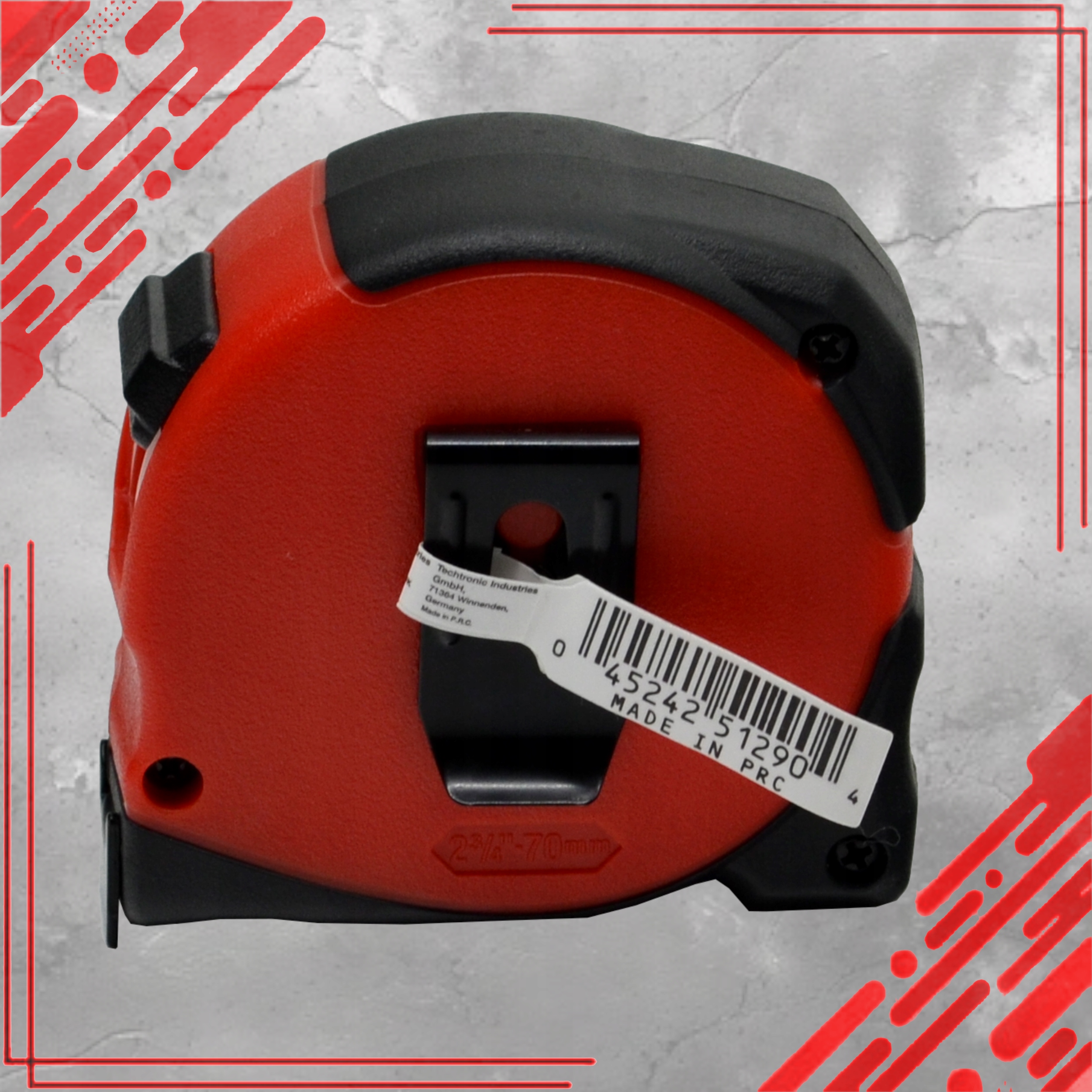 MIARA TAŚMA MIERNICZA ZWIJANA METRÓWKA METALOWA Z BLOKADĄ MIARKA 5M 19MM Kod producenta 48227705