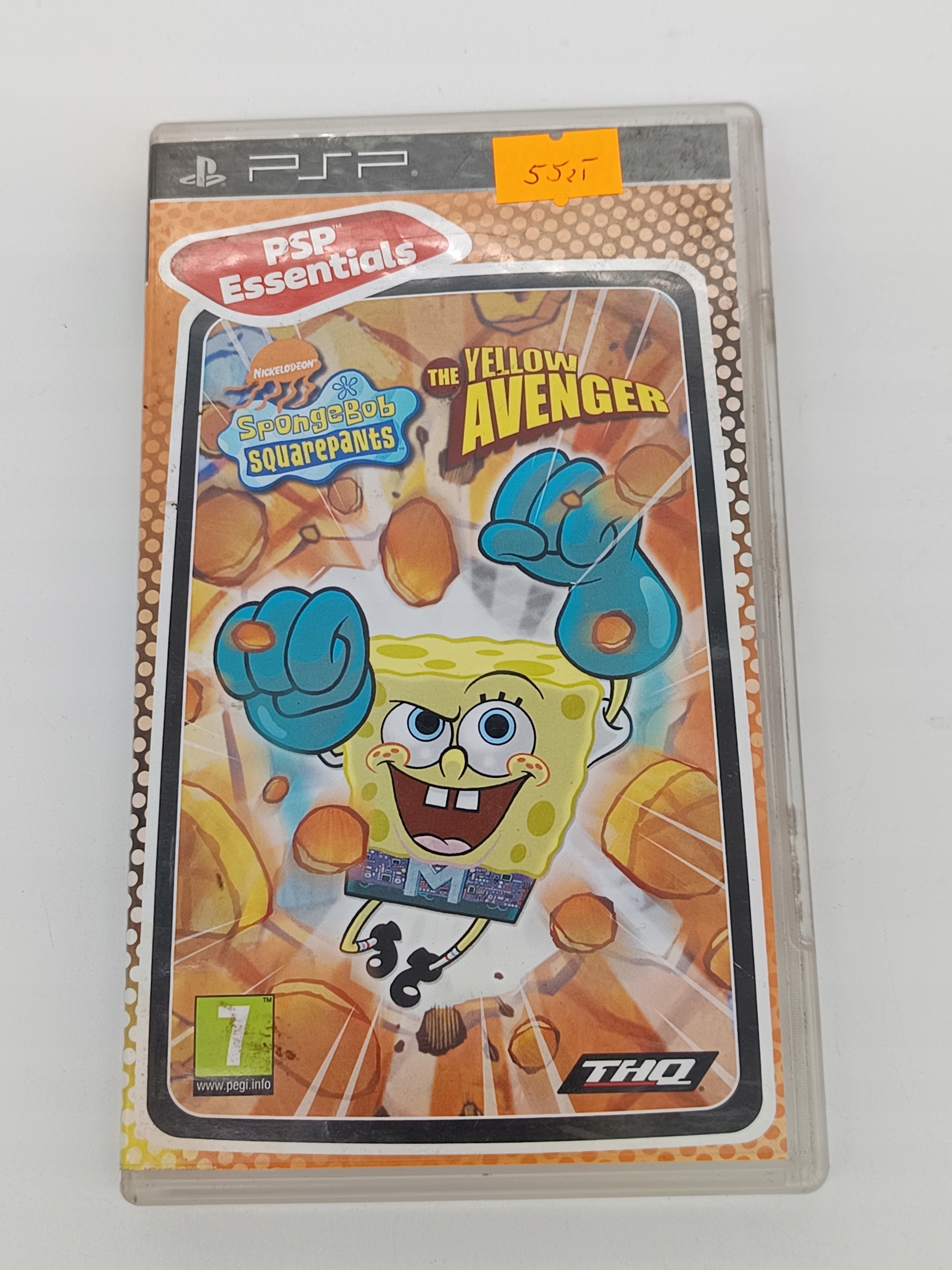 SpongeBob Squarepants: The Yellow Avenger PlayStation Portable (PSP)