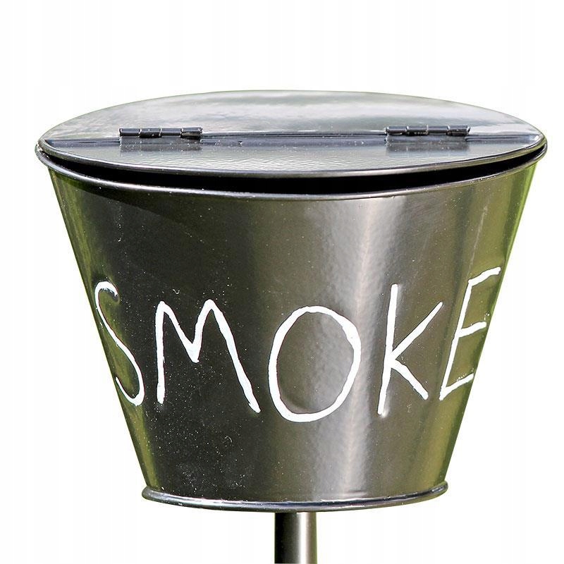 

Popielniczka ogrodowa Smoke wys 110 cm czarna