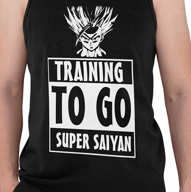 TANK TOP DRAGONBALL TRAINING TO GO GOHAN Marka inna