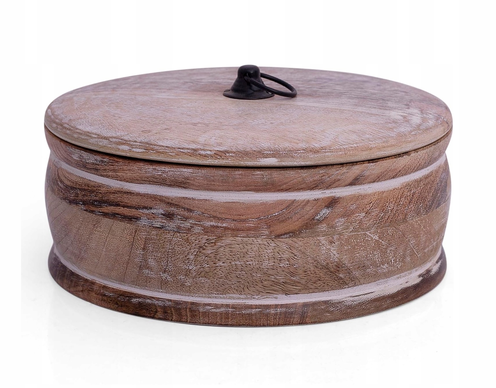 Ohřívač Tortilly miska dřevěná miska na tortilly chapati roti 22 cm