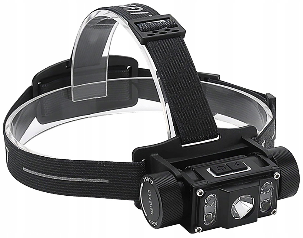 LATARKA CZOŁOWA LED CZOŁÓWKA AKUMULATOROWA 1200 lm 4000mAh USB