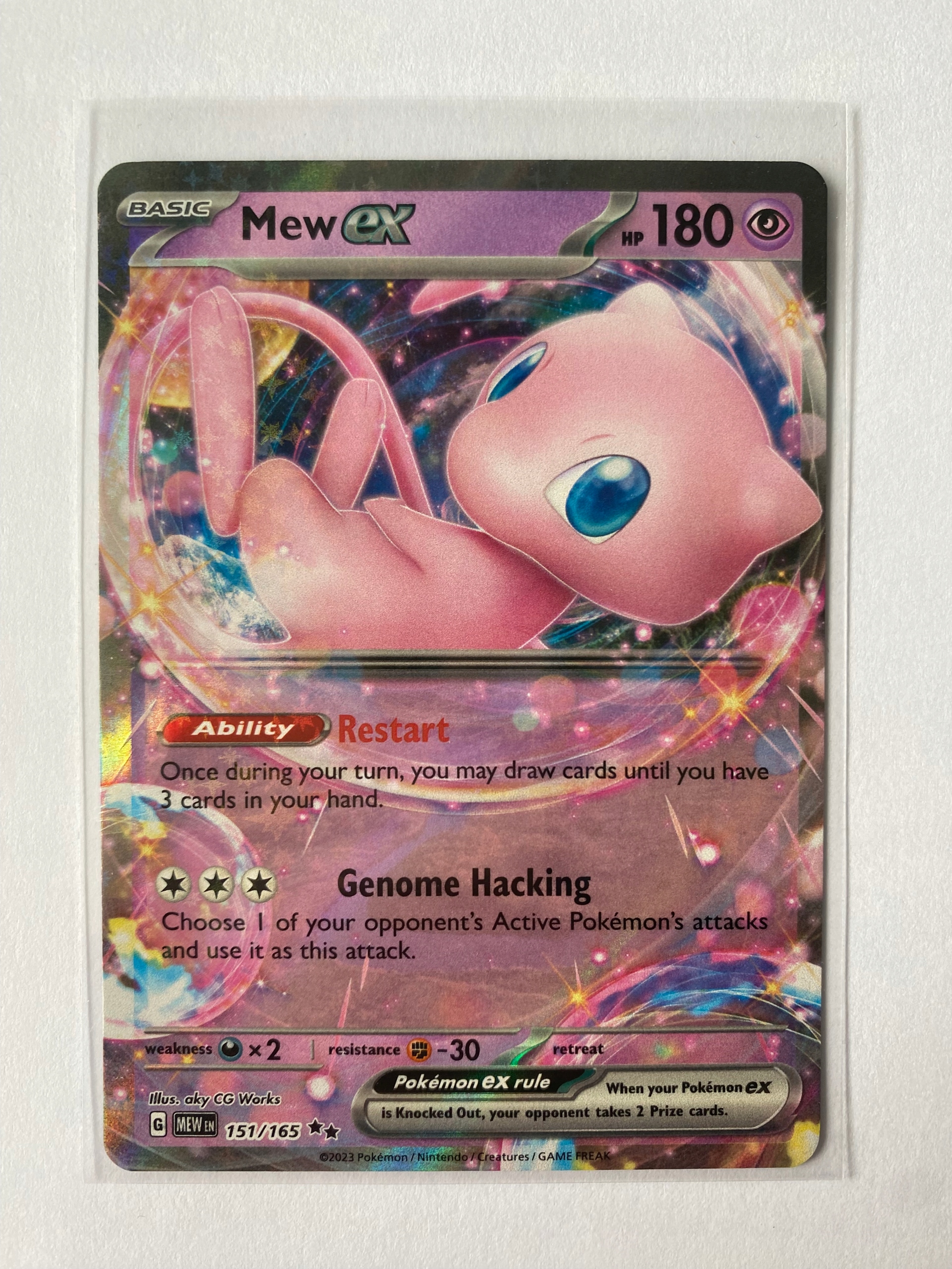 Karta Pokemon: Mew ex (MEW 151) / 151