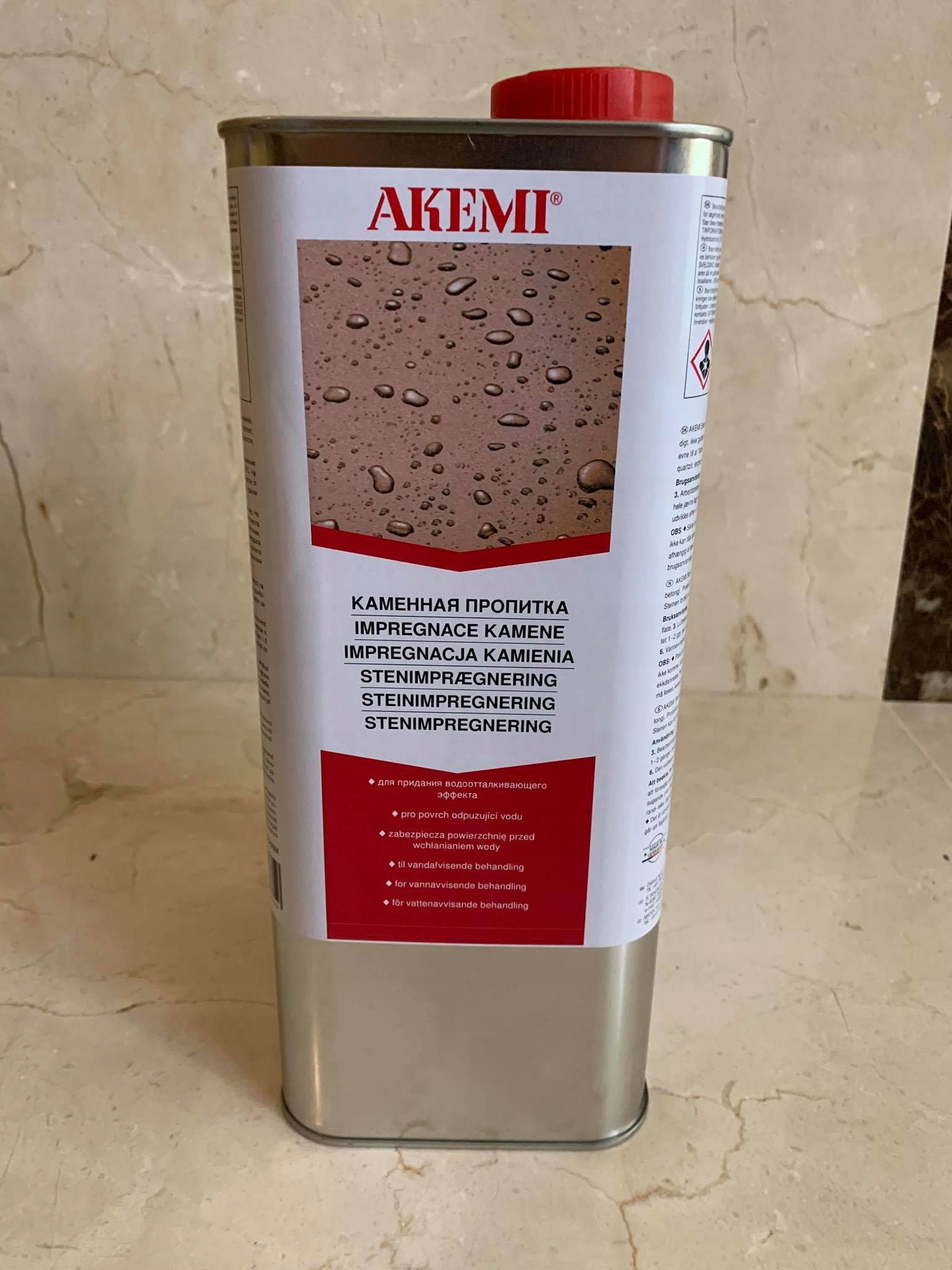 AKEMI IMPREGNAT DO PIASKOWCA GRANITU MARMURU 5L