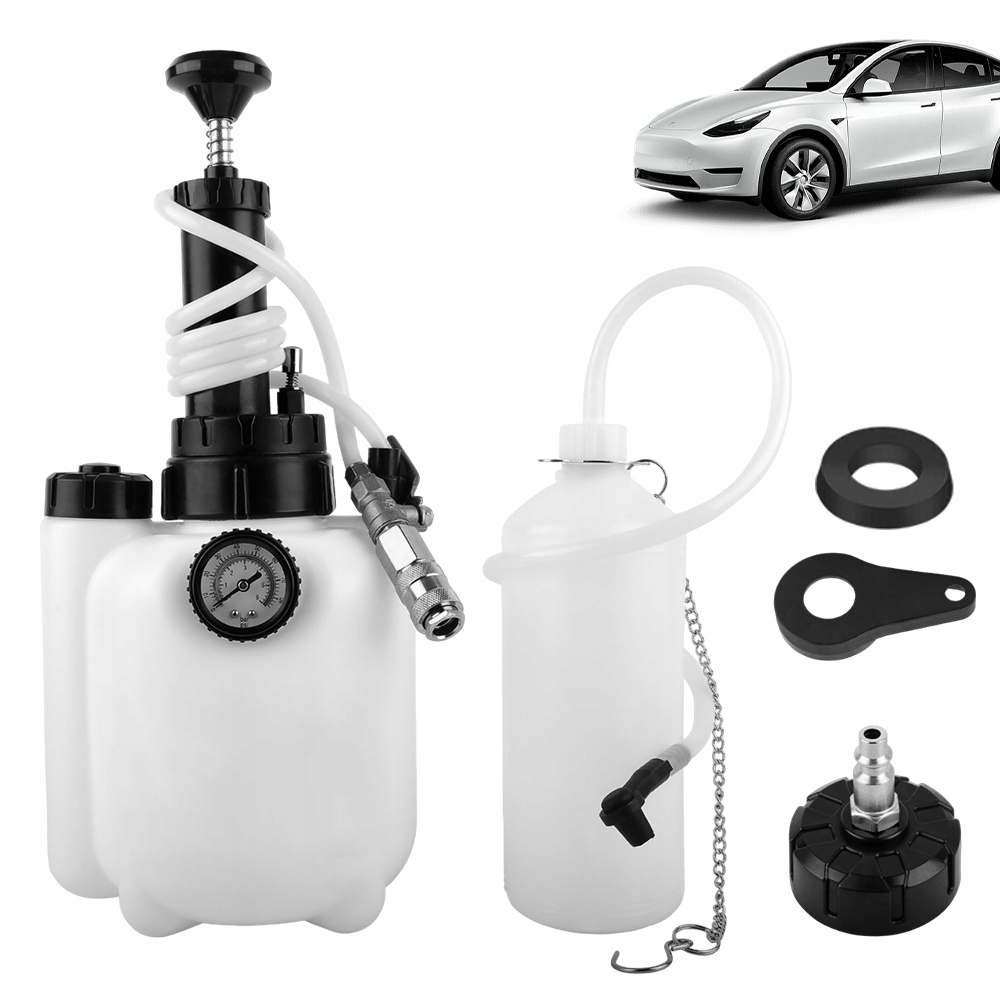 Sada Čerpadla Pro Odvzdušnění A Výměnu Brzdové Kapaliny, Odsávačka